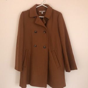 Brown and Effortless Pea Coat - 95% New!